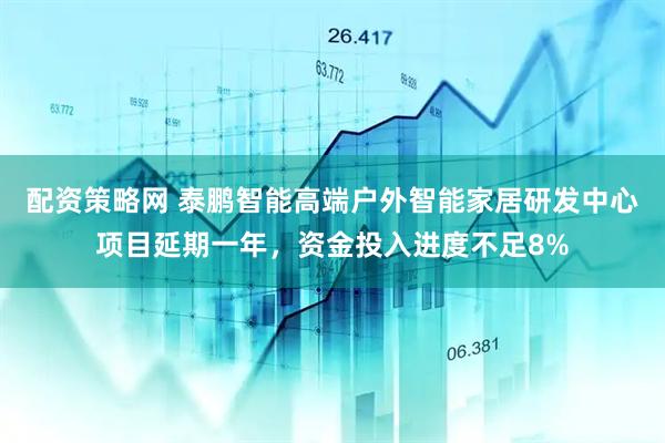 配资策略网 泰鹏智能高端户外智能家居研发中心项目延期一年，资金投入进度不足8%