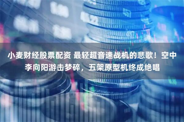 小麦财经股票配资 最轻超音速战机的悲歌！空中李向阳游击梦碎，五架原型机终成绝唱
